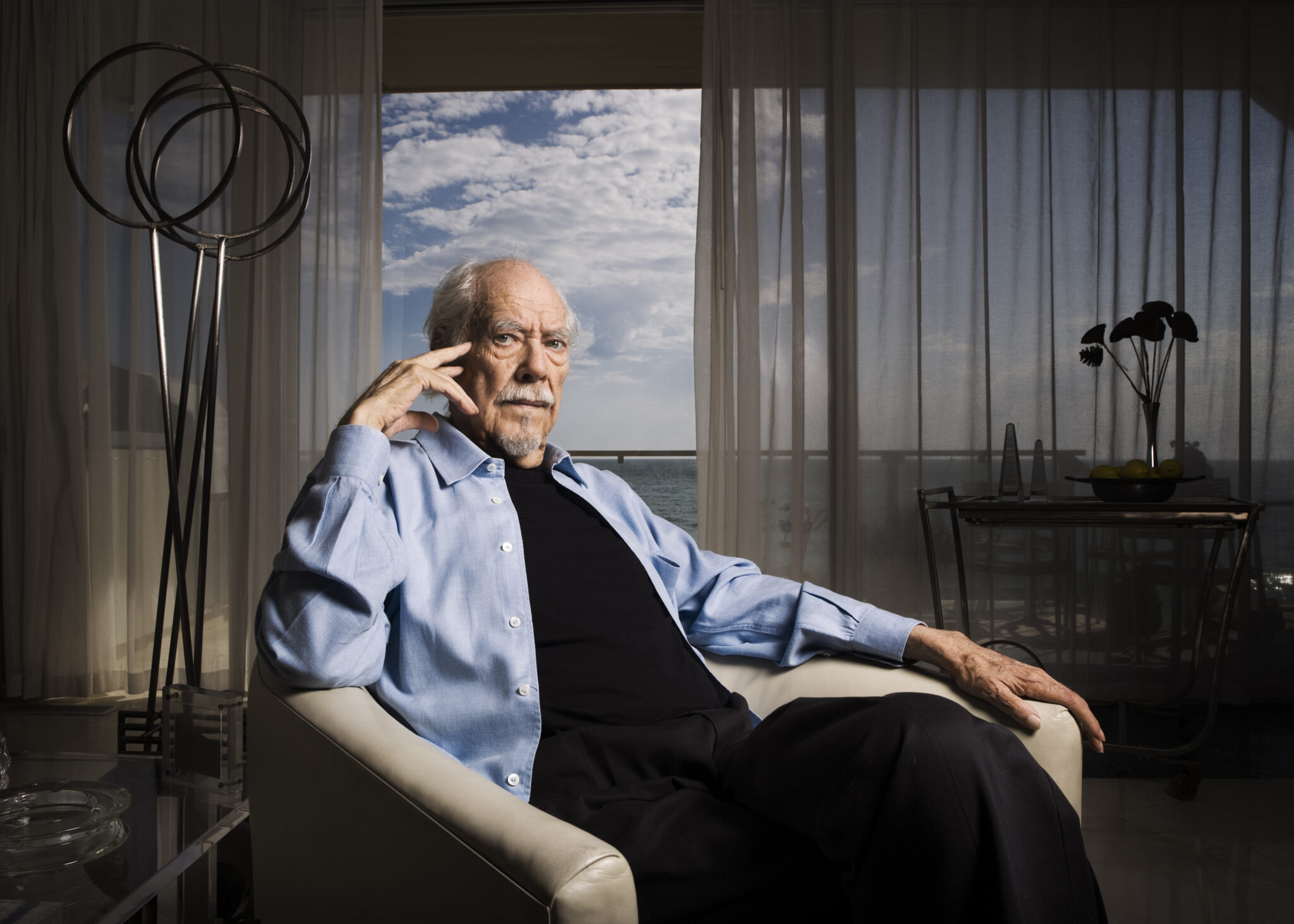 Portrait of American director Robert Altman