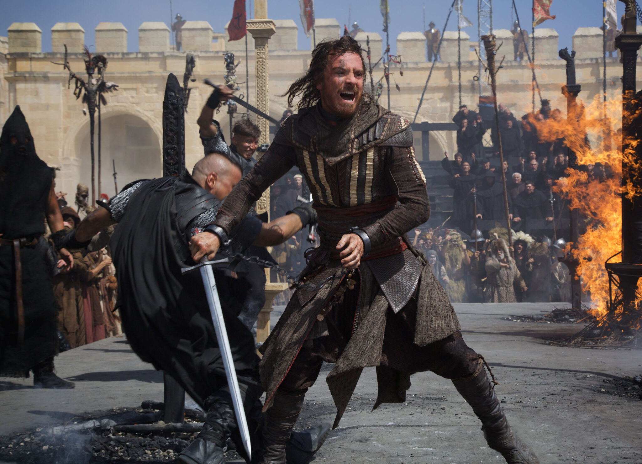 New Assassin's Creed image shows Michael Fassbender in the modern day