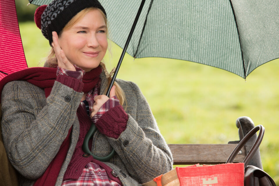 RENEE ZELLWEGER in "Bridget Jones’s Baby." Oscar® winners Renée Zellweger and Colin Firth are joined by Patrick Dempsey for the next chapter of the world’s favorite singleton who finds herself unexpectedly expecting.