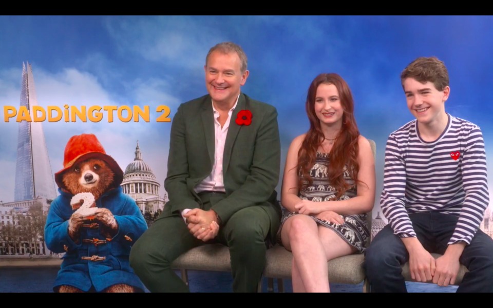 Hugh_Bonneville_Madeleine_Harris_Samuel_Joslin_Paddington_2_interview