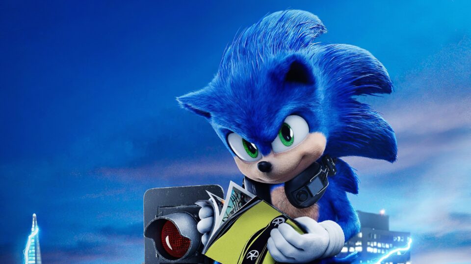 Sonic the Hedgehog Movie Poster